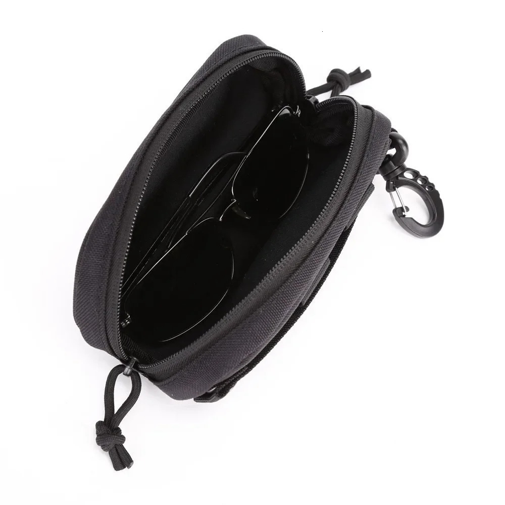 Tactical Molle Glasses Bag Sunglasses EDC Waist Practical Military Hunting Accessories Organizer Box 250410