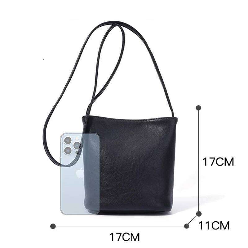 Summer Stylish Bucket For Women Genuine Leather Crossbody Sling Purse Mini Boho Chic Shoulder Bag St251110