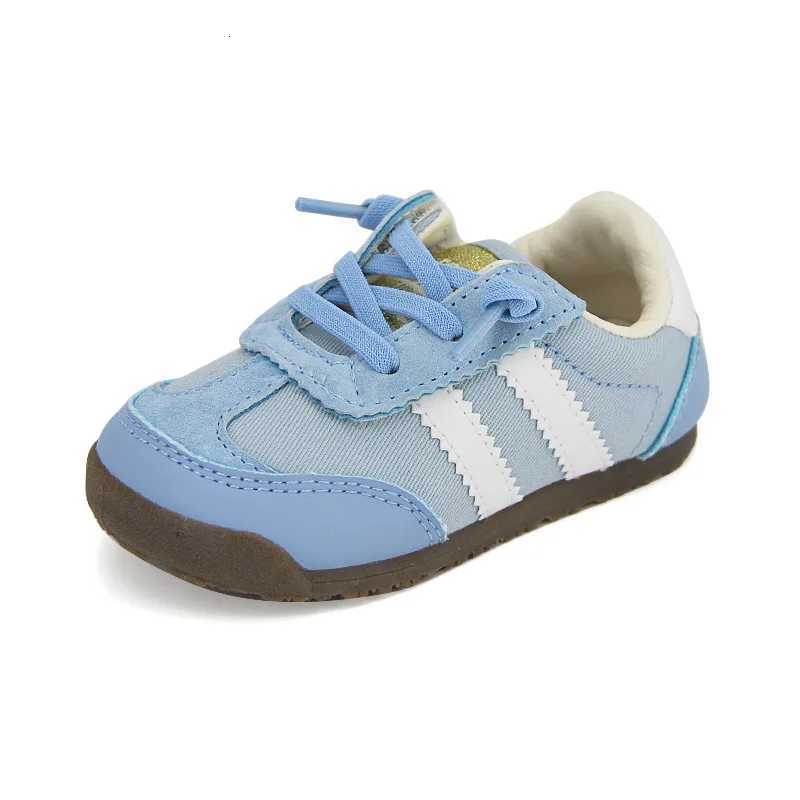 Autumn Childrens Boys Girls Candy Color Soft Soled Sports Shoes Kids Toddler Kindergarten Canvas Soft Soled School Casual Shoes W251110