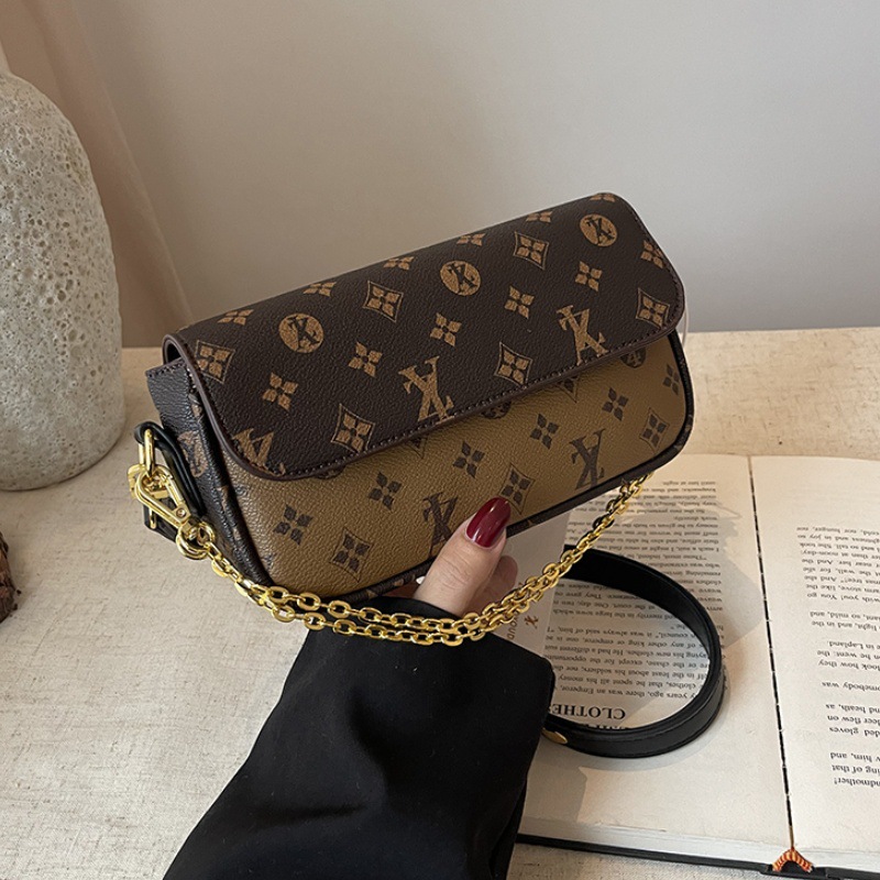 Designer Bag Fashion Leather Chain Stylish High-End Shoulder Bag Classic Letter Wallet Women's Underarm Bag Mini Versatile Handbag Luxury Tote Fa