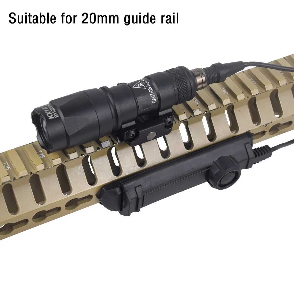 New Arrival M600C M600 M300 tactical weapon light air gun powerful flashlight suitabLE for 20mm track reconnaissance rifLE hunting gun LED light Z2504