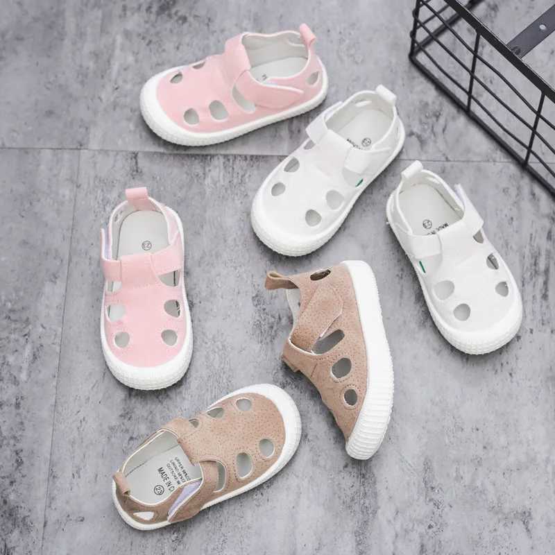 Sandas childrens sandals summer soft soled boys casual shoes hollow girls sports shoes breathable childrens shoes Zapatos Ni a Z250410