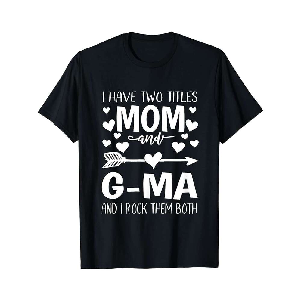 Designer T shirt Mothers Day Arrow Mom And GMa Grandma Family Matching - 220g T shits