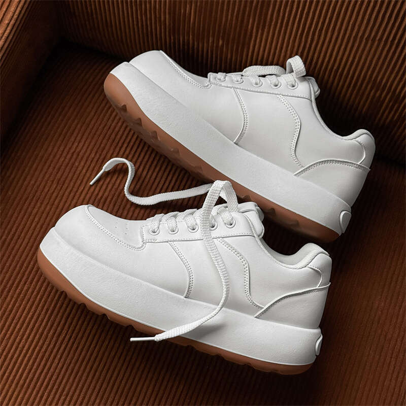 Niche Versatile Spring Summer New Low-top Loafers Men Thick-soled Sports Casual Sneakers Big Toe Shoes Z211