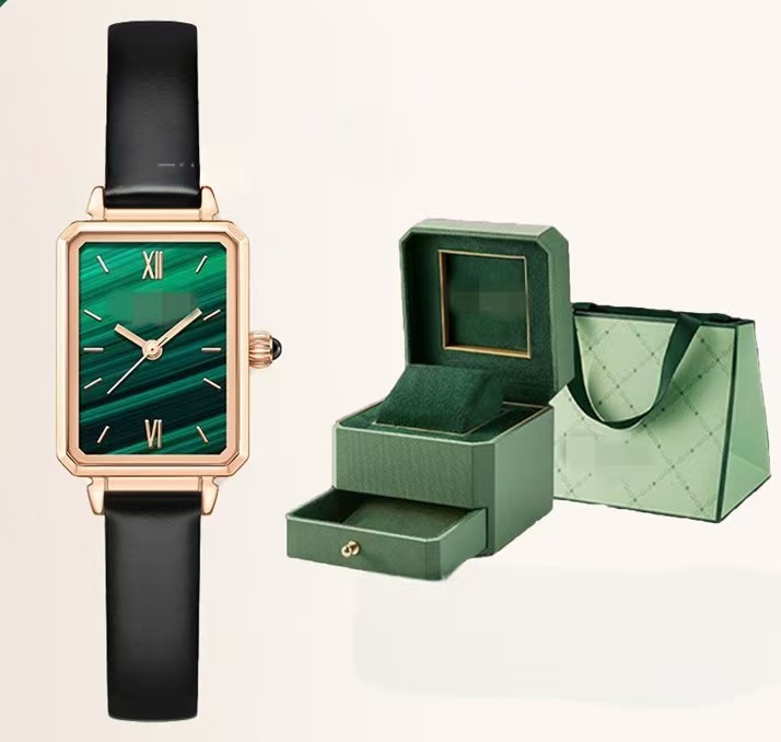 Brand new fashion Lola rose small green watch quartz temperament women's light luxury watch best gift