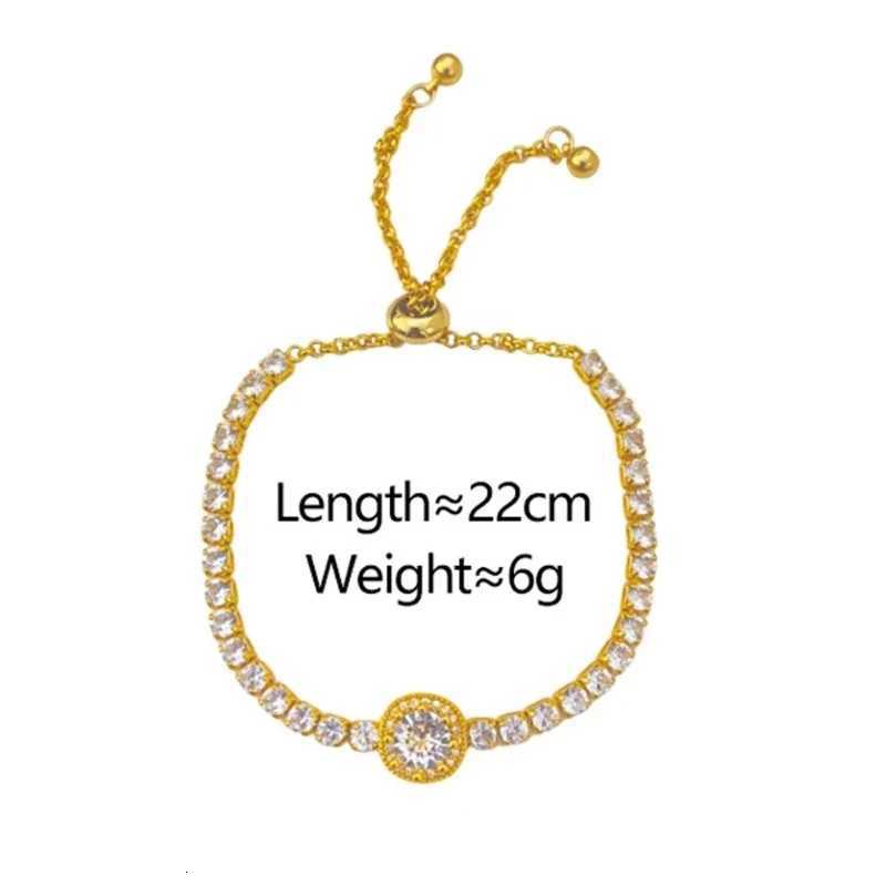 Y2K Rotundity Zircon Adjustable Bracelet for Women Female Simple Light Luxury Personality Temperament Wedding Woman Jewelry GiftT251110