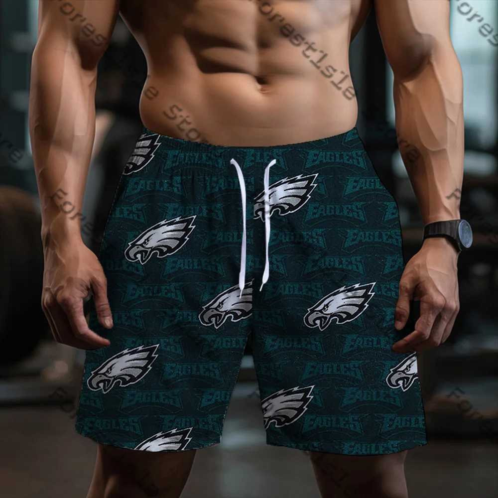 well-known team fan shorts street fashion breathable quick drying shorts fitness mens and womens sports shorts X250410