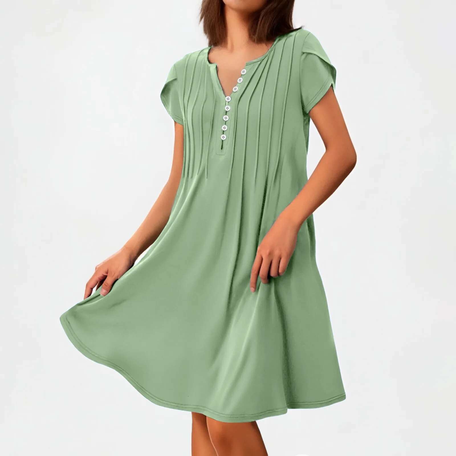 Dongdumaoyi Women S Tshirt Dress White Short Sleeve Knee Length Ral Summer Dresses For Elegant Loose Sundress