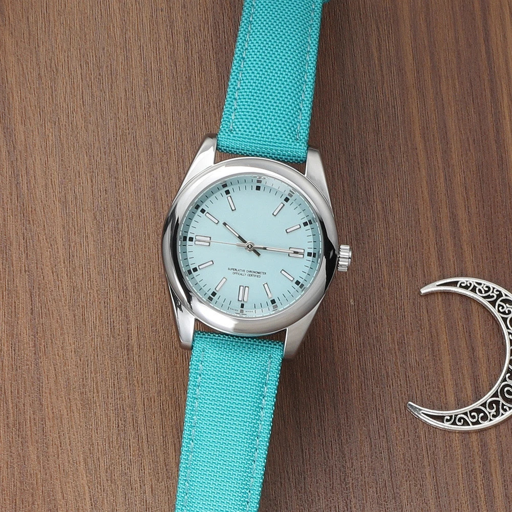 Quick Release Nylon Sailcloth Watch Strap 18mm 19mm 20mm 21mm 22mm 24mm Butterfly Buckle Band For Watchband 251107