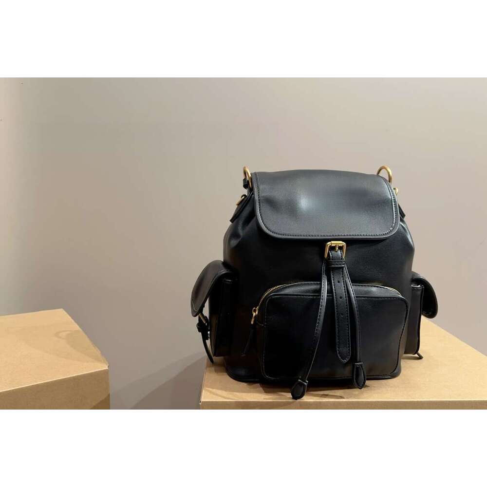 Spring new niche design backpack retro large capacity single shoulder bag college style handbag