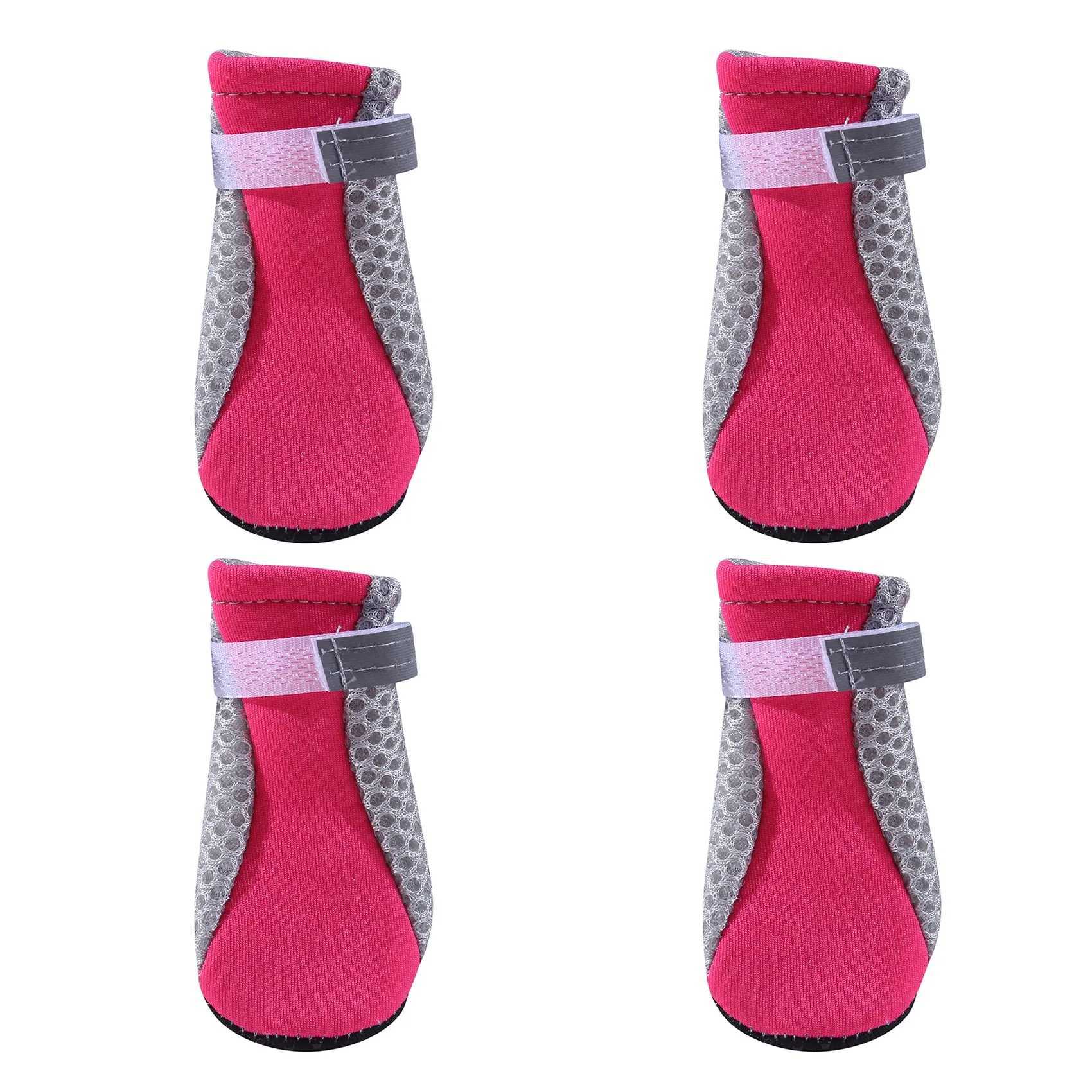Pet dog shoes puppy outdoor soft soled cat rain boots waterproof boots cute dog shoes breathable mesh pet shoes T2504010