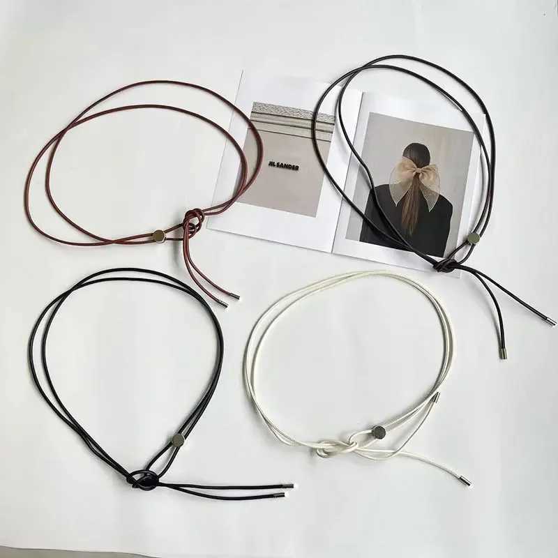 New Fem Waist Chain Dress with Long Waist Rope Knot Thin Strap Simple Decorative Tie Comes with Retro Dress String 30cm X250410