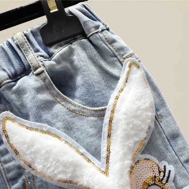Girls shorts 4-16Y childrens autumn casual pants boys solid color jeans shorts teenagers pants with pockets set Z250410