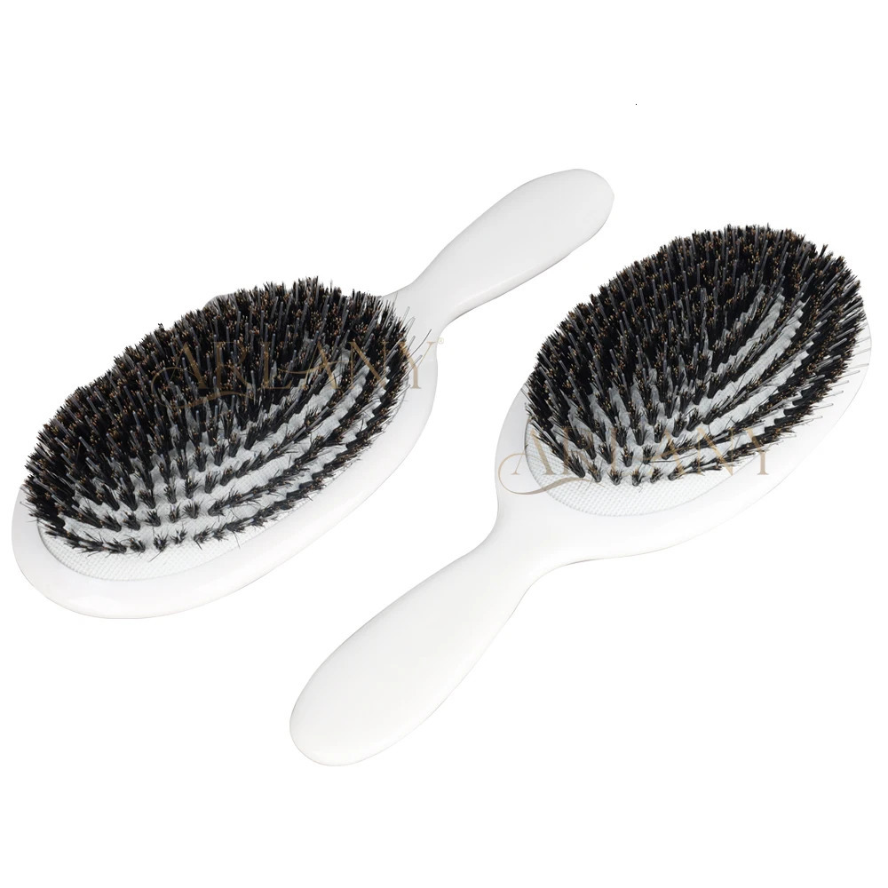 Hair Brush Boar Bristle Massage Comb Shower Hairstyles Grooming Hairdressing Styling Tools Hair Extensions Salon Accessories 251107