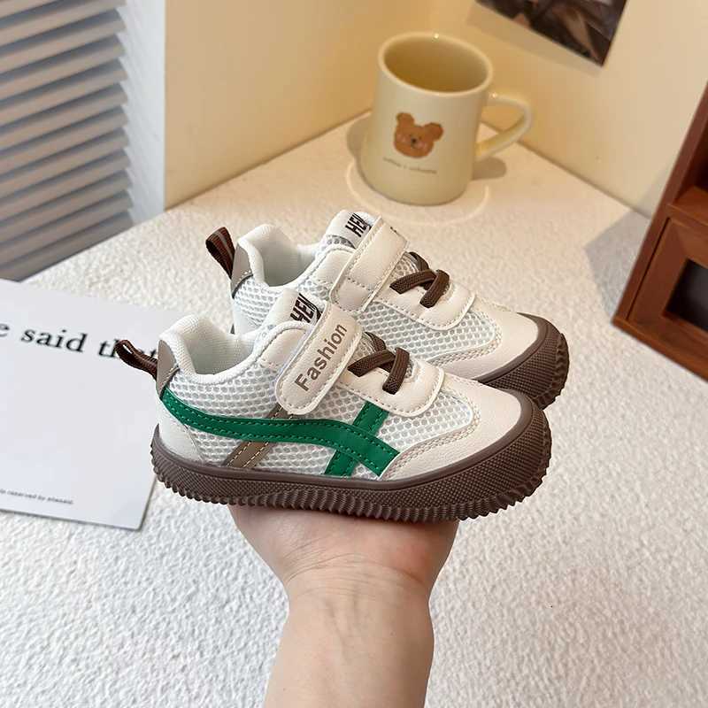 2025 Spring New Stain-Resistant Childrens Casual Shoes Boys Soft Bottom version of indoor girls canvas shoes childrens shoesT251110