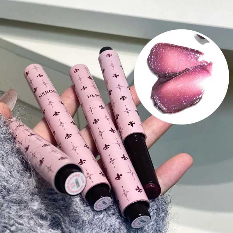 Smile Mulberry Purple Solid Lip Gloss Moisturizing Nourishing Water-gloss Mirror Glass Lip Tint Lipstick Shimmer Glaze MakeupT251110