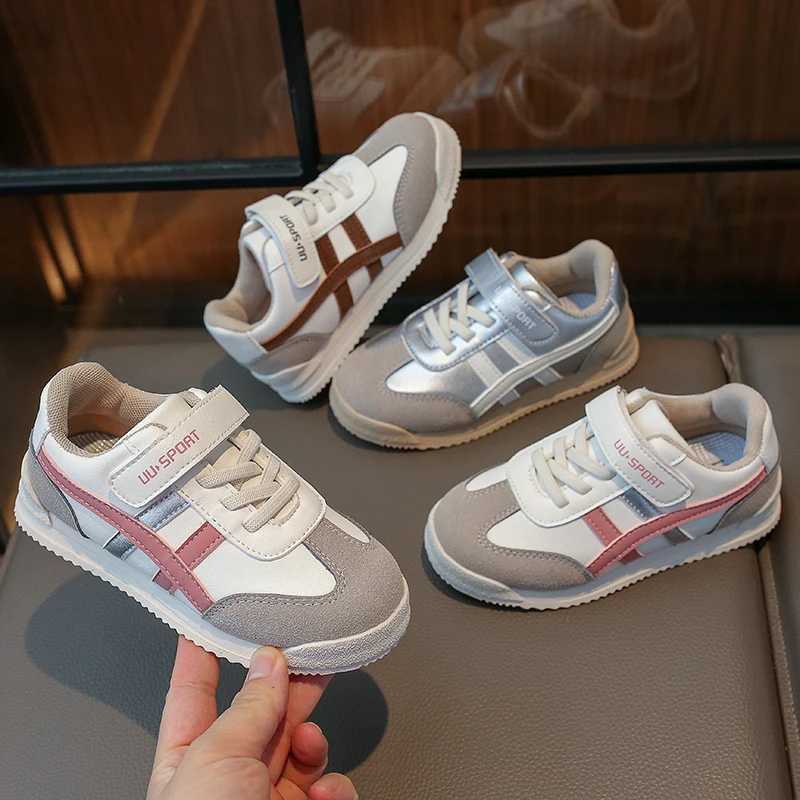Childrens Sports Shoes 2024 Spring and Autumn Baby Kids Casual Shoes Non slip Mesh Upper Girls Fashion Running ShoesT251110