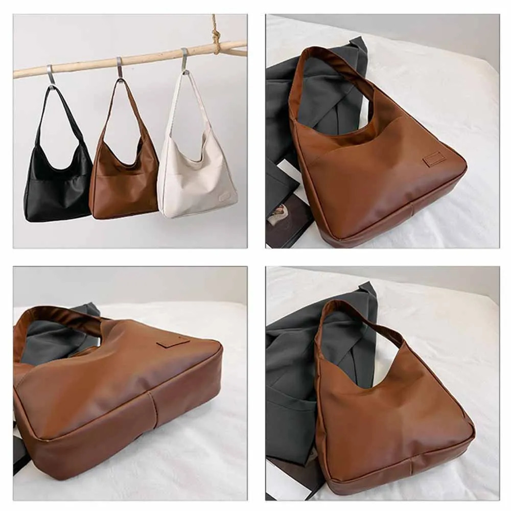 Fashionable and minimalist retro shoulder bags handbags casual travel trends large capacity zmt 250401