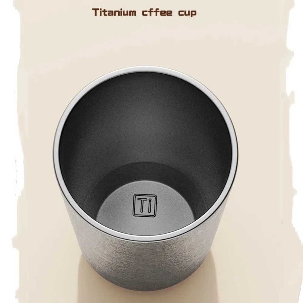 Fashionable cup Titanium Inner Travel Thermal g WideMouth with Lid Double-Wall Vacuum Insation Water Bottle With Rope Portable Leakproof Y251110