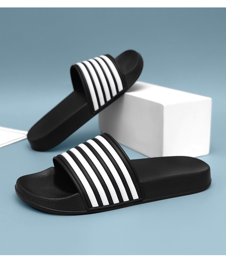 Ultra light soft sole unisex Slippers Summer Beach Slides Bathroom Anti-Slip Slipper Fashion men women Flip-Flops plus size 39-48