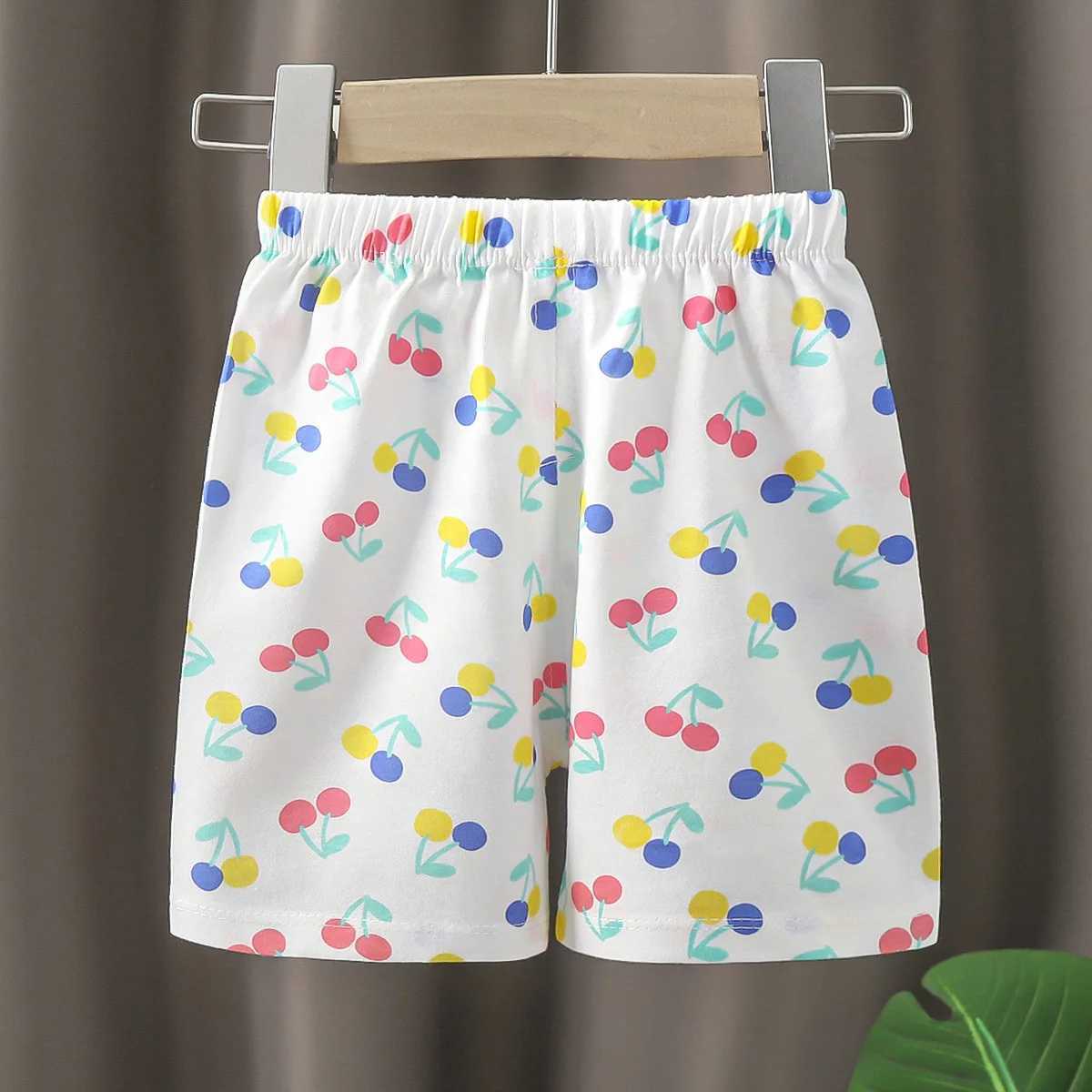 3 pieces of pure cotton summer childrens shorts girls cute shorts baby casual shorts childrens shorts boys sportswear Z250410