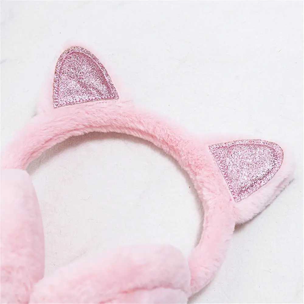 Sweet Love Cat Ear Earmuffs Keep Warm Soft Furry Ear Warmers Ear Muffs Outdoor Winter Ear Covers Headband Accessories Foldable W251110