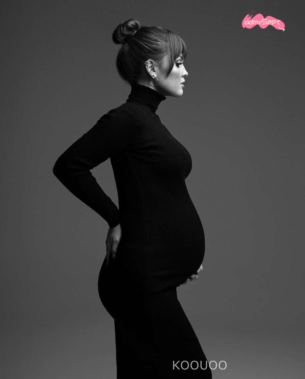 Maternity For Photoshoot Pregnancy Women Bodycon Maxi Long Dresses Clothes for Pregnant Photography Babyshower Props ddmySept