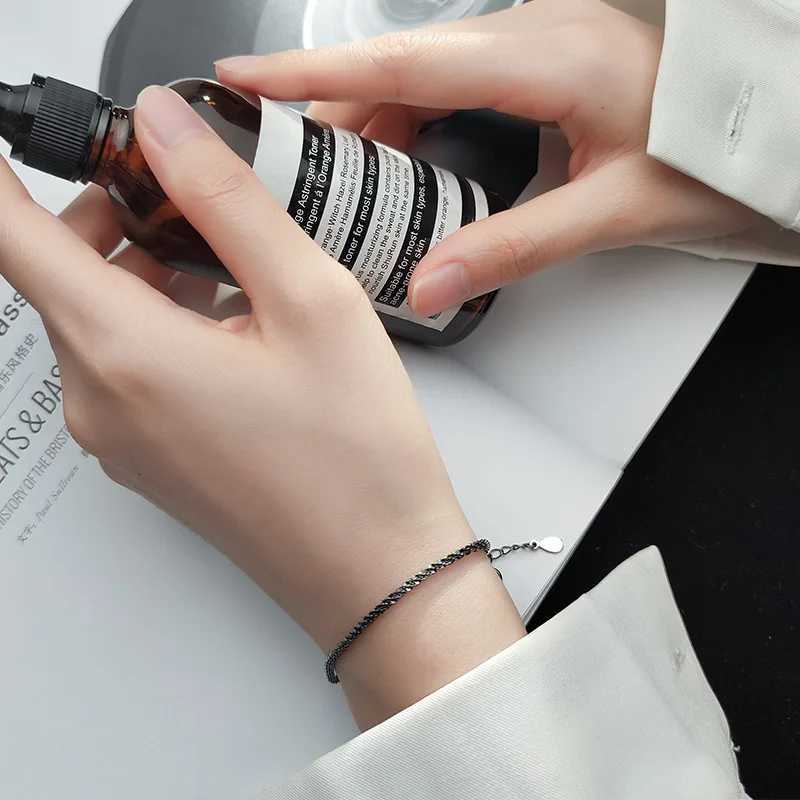 New 925 Silver Plated Gypsophila Adjustable Bracelet Bangle For Women Fine Fashion Jewelry Wedding Party GiftT251110