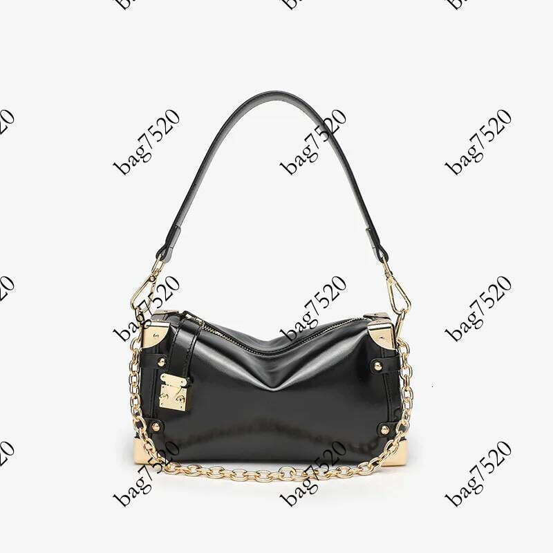 2025 Autumn Winter Soft Leather Box Bag for Women Minimalist Shoulder Crossbody Purse Fashionable Handbag