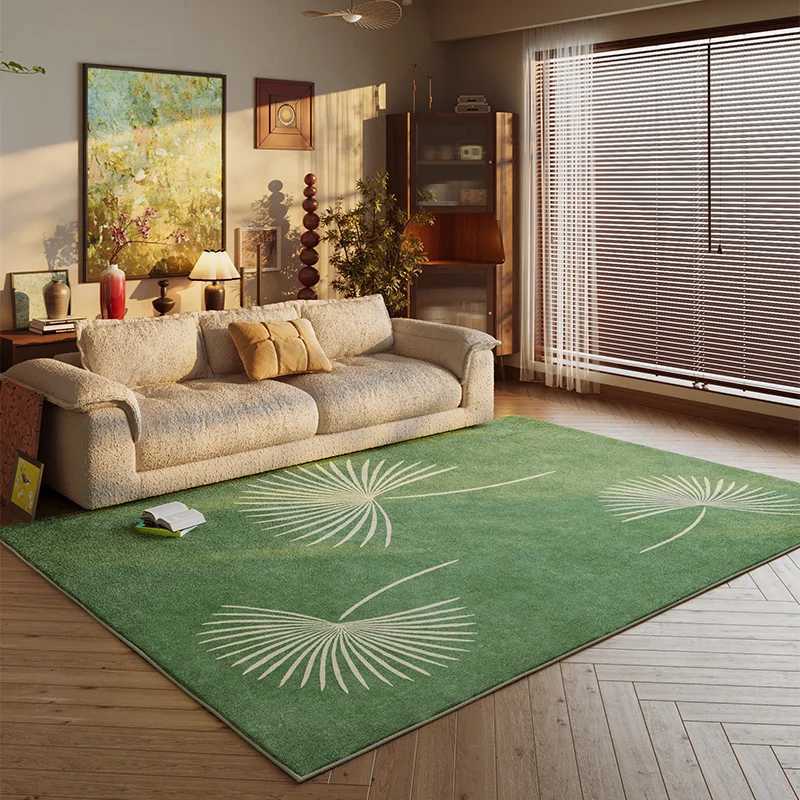 Modern Style Bedroom Decor Large Carpet Light Luxury Carpets for Living Room Washable Lounge Soft Floor Mat Study Anti-slip Rug Y251110