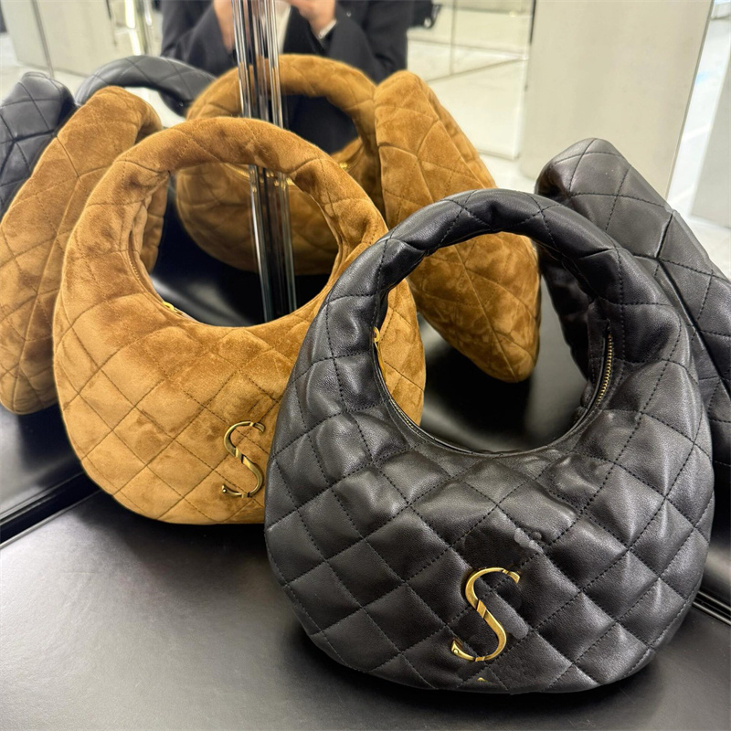 Womens mens handbags ICARINO bag suede Designer bags Luxury quilted leather crossbody Shoulder Bag fashion Clutch tote bag Top quality Underarm Evening Bags