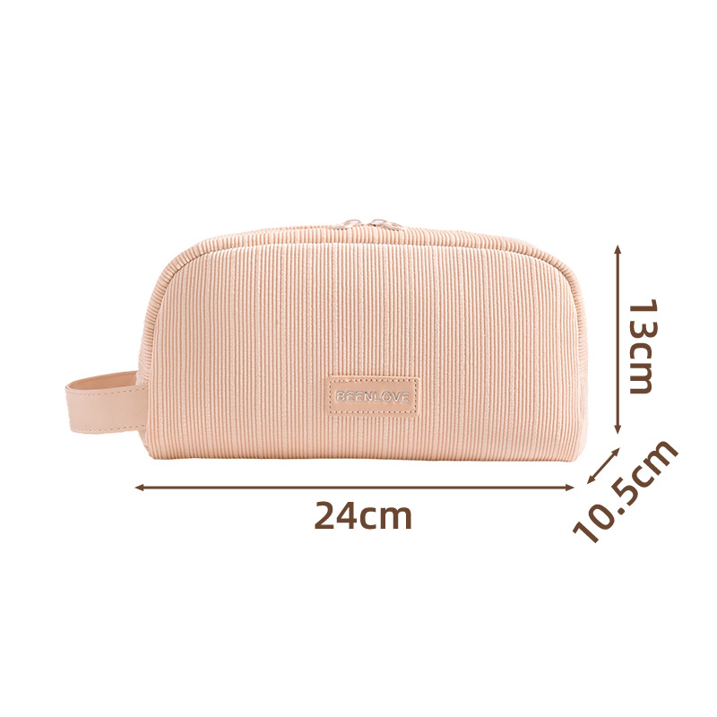 BG25 Premium Velvet Travel Tote: Stylish Multifunctional Storage Solution for Your Skincare Routine