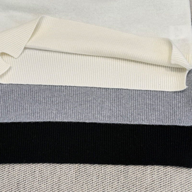 Luxury Designer Women's Cashmere Wool Knit Sweater Fashion Floral Lace Round Neck Long Sleeve Loose Pullover Multiple Colors Fall Winter Clothing