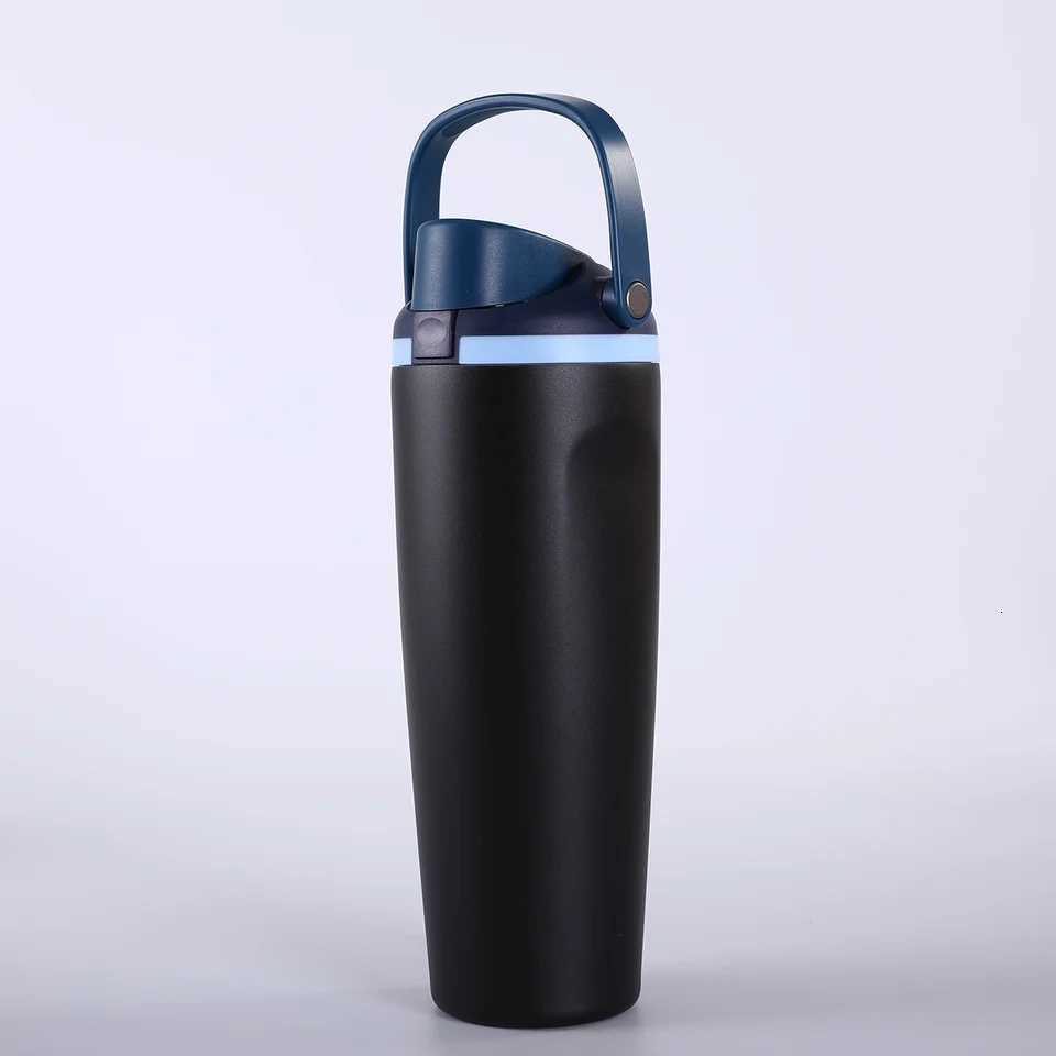 Fashionable cup Handheld fruit cup 30oz large capacity dual drink sports kettle 304 stainless steel insated cup wholes Y251110