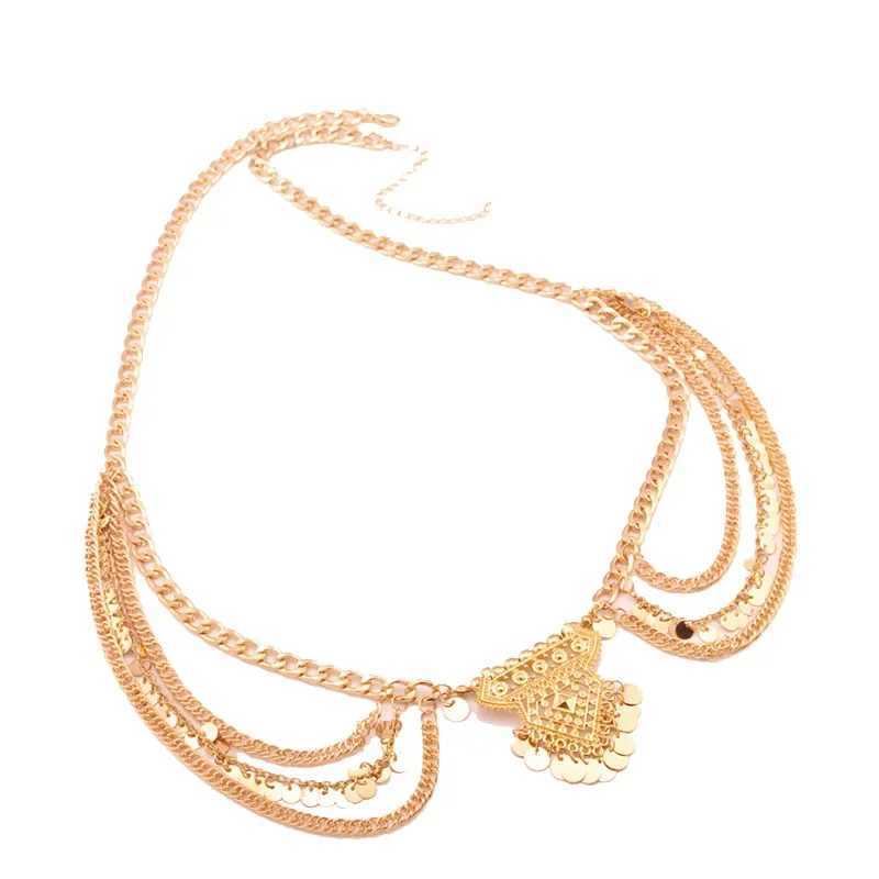 2019 Fashion Silver Gold Jewelry with Body Chain Charm Matching Chain Jewelry X250410