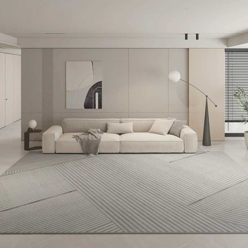 Modern Minimst Living Room Decoration Carpet Large Area grey Rugs for Bedroom Study Rug lounge Floor Mat Y251110