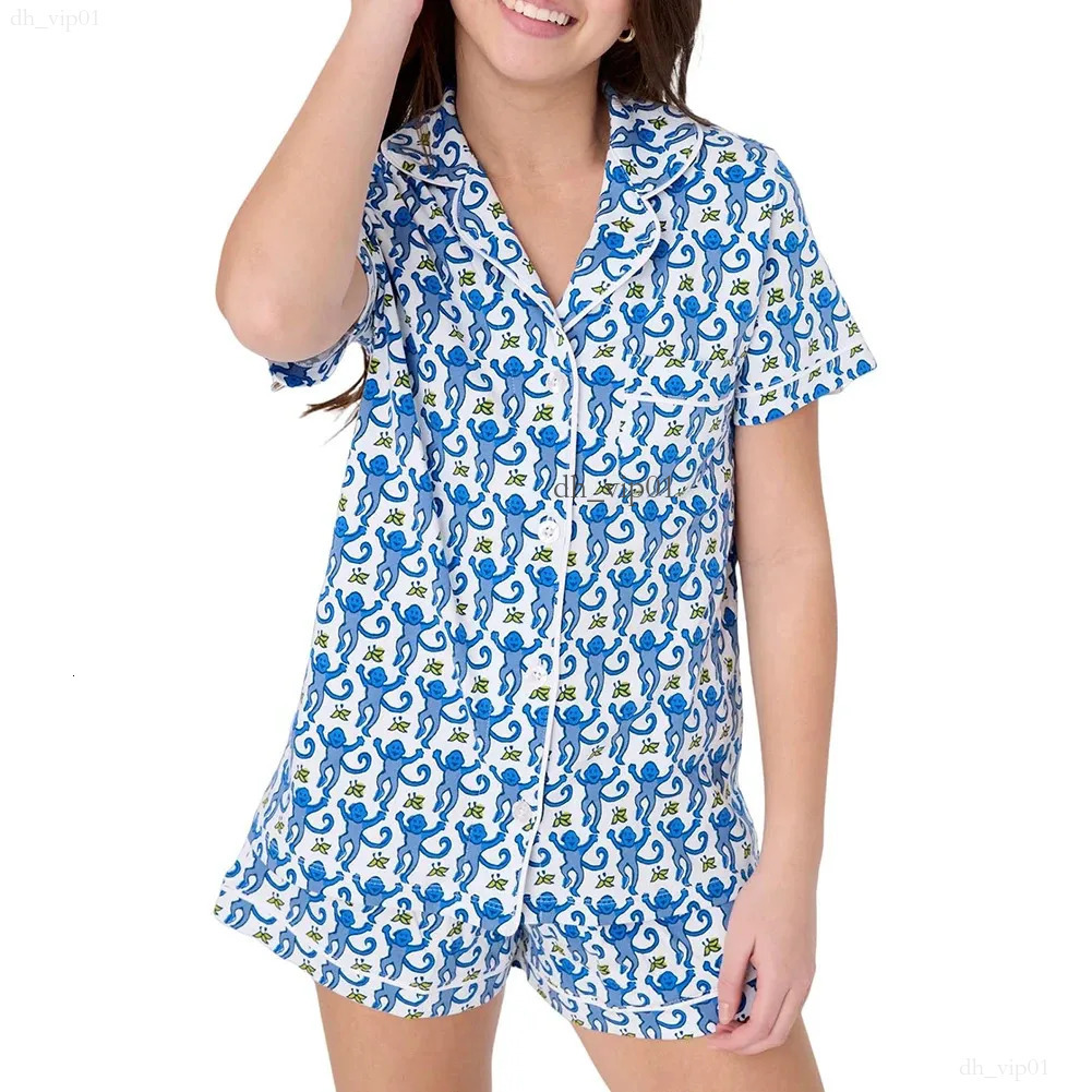 Rollers Rabbits Pjs Set Women 2Pcs Monkey Y2k Loungewear Pjs Short Sleeve Shirt And Shorts Sleepwear Pj Lounge Set For Christmas Thanksgiving Gift 5d4