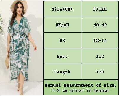 Large Women's Bohemian Print New Shirt Skirt Fat MM Dress