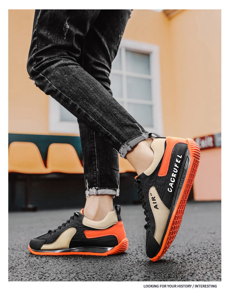 Men's shoes New low-top men's sneakers Soft-soled men's casual shoes Student sneakers 2025