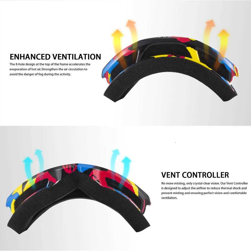 Juli Ski GogglesSnowboard Goggles for Age 3-10 Boy Girl Snowmobile Snow Skiing Skating 4302 K251110