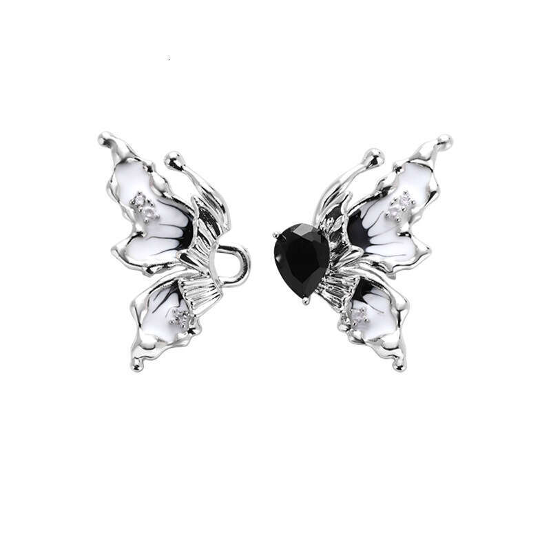 New Chinese Style Ink Butterfly Buckle Detachable No-Sew Tightening Artifact Fashion Versatile Waist Accessories for Women
