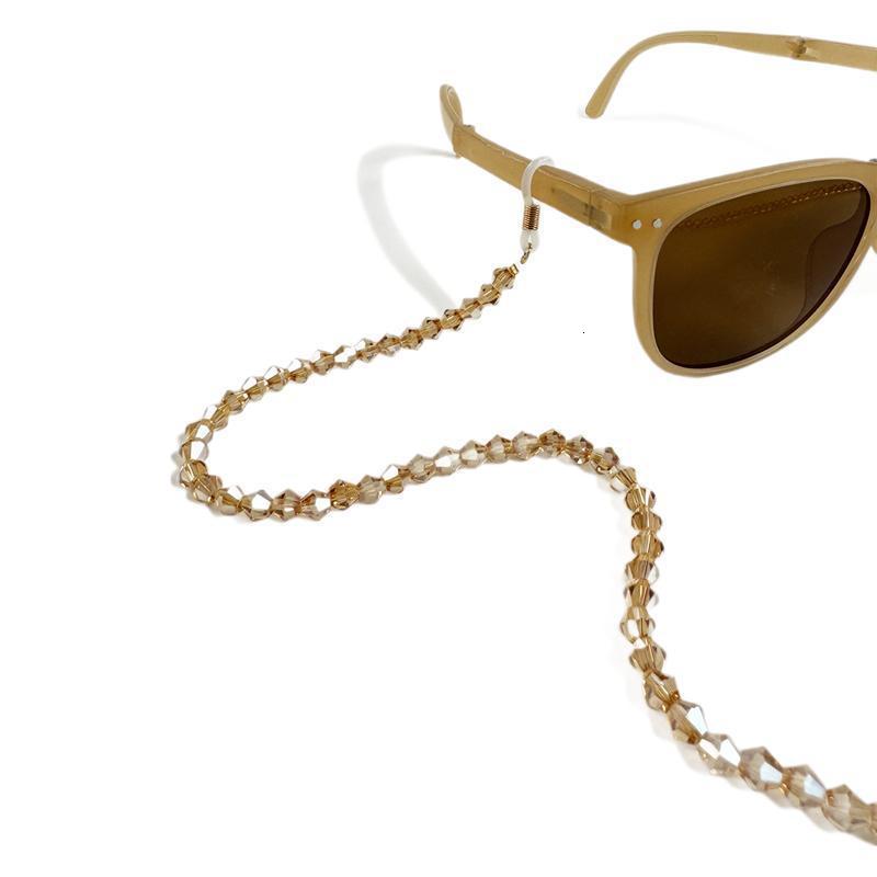 Spiritual energy therapy with 7 chakras natural crystal beads eyeglass chains face mask chains casual sunglasses tethers eyeglass accessories 240920