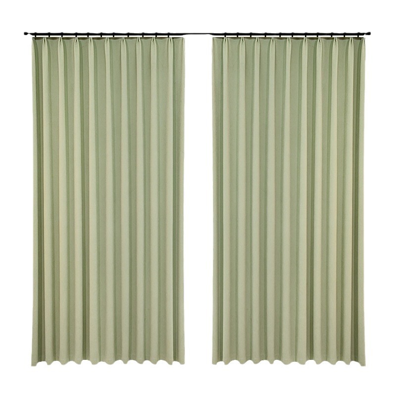 T0005 New chenille jacquard curtain high light-shielding living room bedroom high temperature setting curtain fabric manufacturer