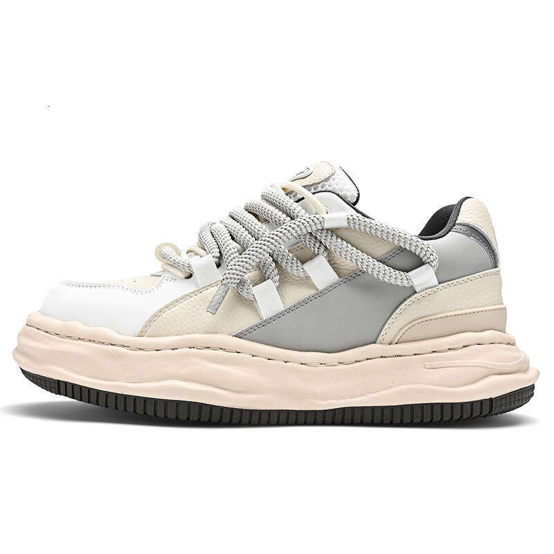 Unique Designer Sneakers INS National Trend Versatile Dissolving Men Thick Sole Stylish Fashion Casual Sports Shoes