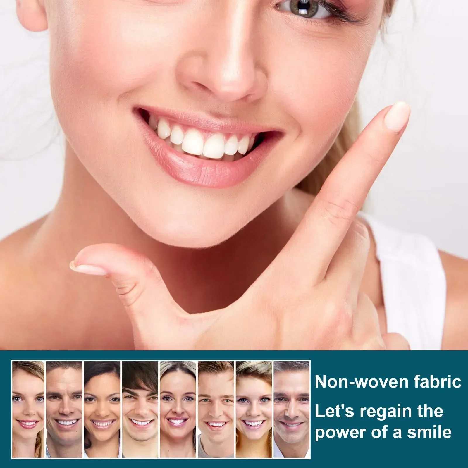 New Arrival Adjustable teeth set whitening teeth temporary Smile dentures removable upper and lower teeth veneer dentures set Z250410