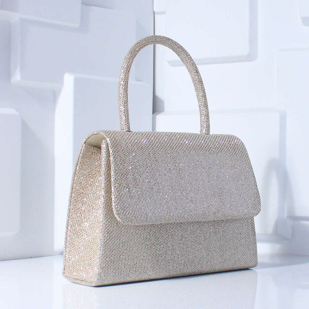 New handbag, evening dress niche mini, shiny piece, crossbody, dinner bag, hand-held banquet, 2025 new casual and versatile fashionable clothing