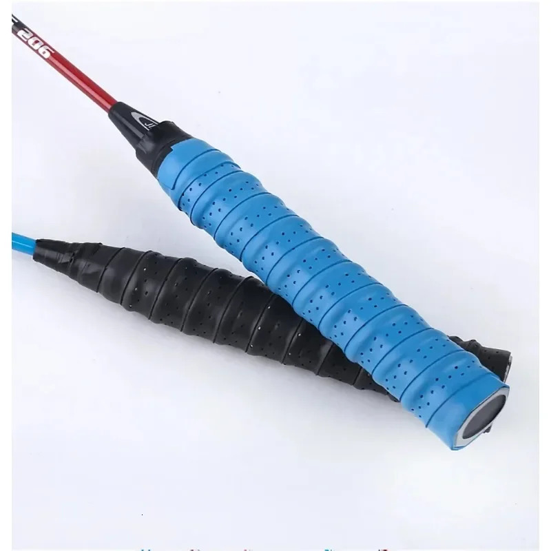 2PCS Sports Sweatbands Perforated Breathable Wristbands AntiSlip Grip for BadmintonTennisFishing Thick Cotton 251027