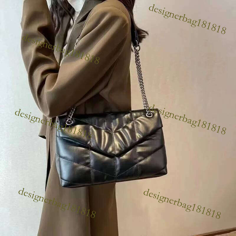 designer bag tote bag Elegant Women Chain Soft Sheepskin Genuine Leather Handbag Ladies Fashion Single Shoulder Designer Messenger Bag