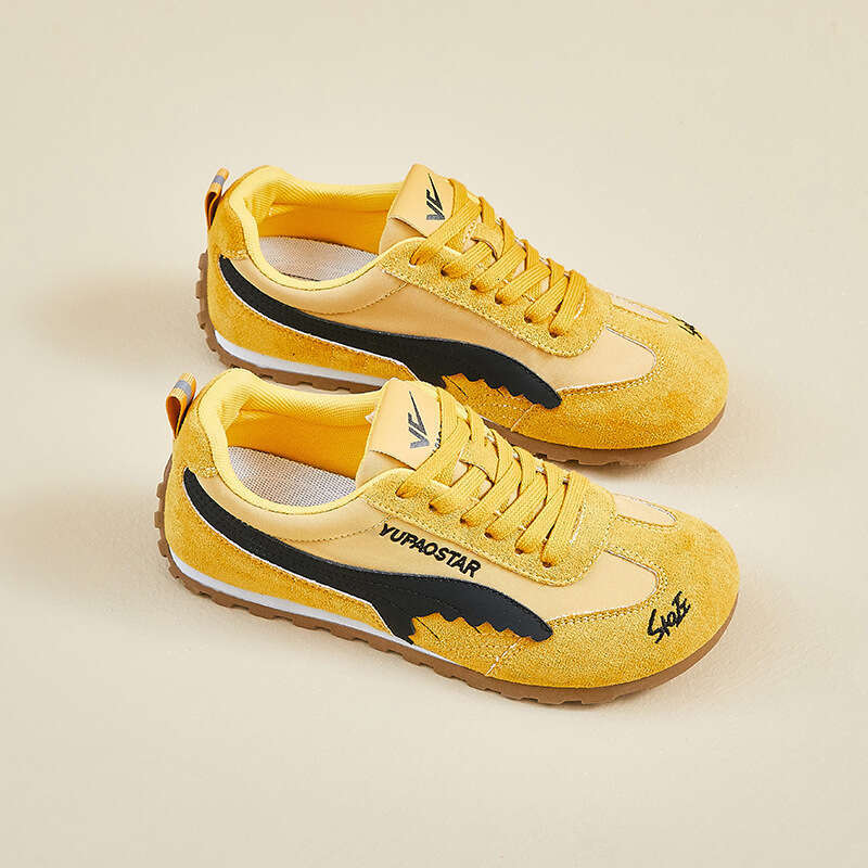 Black Racing Dexun for Women New Mesh Breathable Forrest Gump Sports Casual Apple Shoes Leather Surface HQ-D06