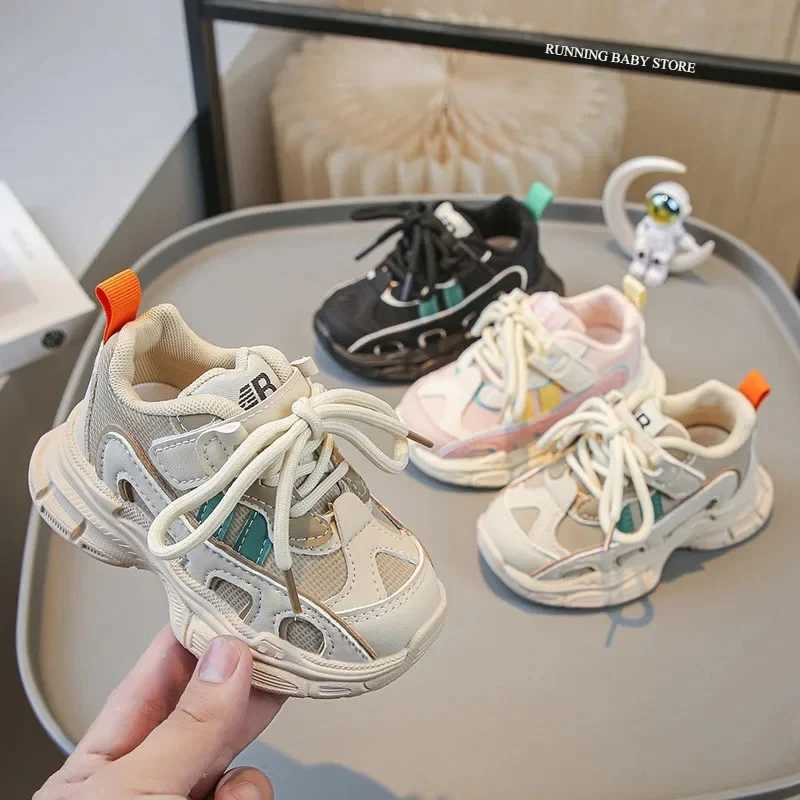 Stripes Printed Sneakers for Children Sports Shoes Comfortable Running Shoes Outdoor Boys Girls Leisure School Shoes Kids I06013 W251110